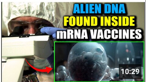 Scientists Discover 'Alien DNA' Hidden in Blood of Vaccinated People