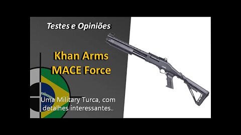 KHAN MACE FORCE Telescopic (.12GA SEMIPUMP SHOTGUN)