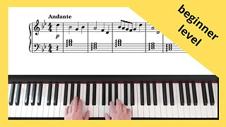 Polyushko-polye (easy piece for piano)