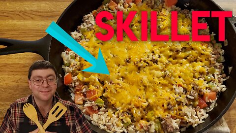 Easy Skillet Dinner with Rice Recipe