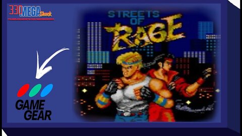 Jogo Completo 111: Streets of Rage. Streets of Rage com Síndrome de Super Nintendo (Game Gear)