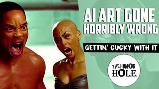 AI Art Gone Horribly Wrong - Will Smith and Jada Gettin' Cucky With It