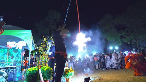 Lion Dance 3 Lunar Chinese New Year Celebration Hội Chợ Tết Perth Australia