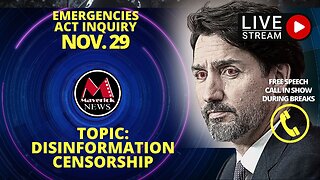 #fakenews #cbc #msm | Freedom Convoy Inquiry: Discussing "Disinformation & Censorship