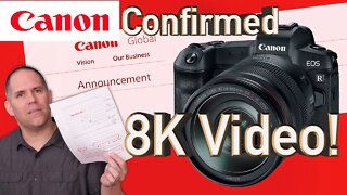 Canon Execs Confirmed 8K Video Coming to R Line | Why Something Huge is Coming