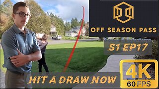 You will able at to Hit A DRAW in GOLF after watching this! | S1 Ep17 OFF SEASON PASS