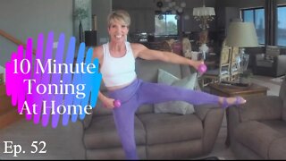 Workout with Judy Crowell At Home | Toning Arms and Legs