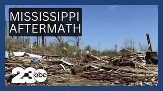 At least 25 people dead after tornado outbreak in Mississippi