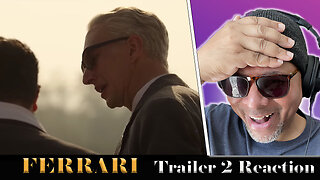 Ferrari Official Trailer Reaction!