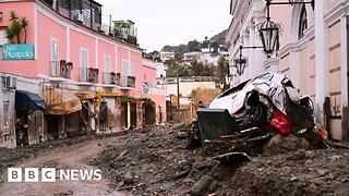 Deadly landslide tears through Italian island of Ischia