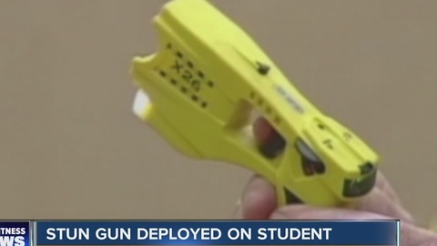 Stun gun deployed on student