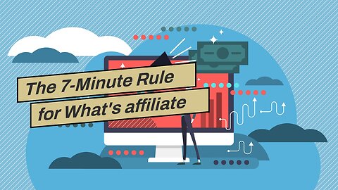The 7-Minute Rule for What's affiliate marketing? Should I care?