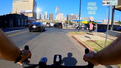 Cyclists, Listen to This as You Sleep. Commute ASMR in Downtown Austin.