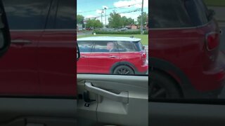 PRESIDENT TRUMP SPOTTED :o) driving in Acworth GA 9-15-22