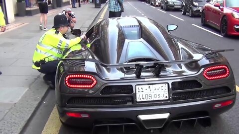 London Police HATE SUPERCARS!!