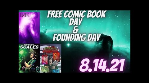 Free comic book day & Our Founding Day!