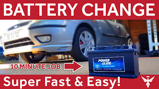 How to Replace a Car Battery - Safe Easy & Fast DIY