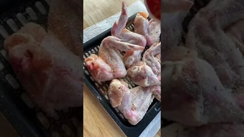 Air Fried Chicken Wings . keto diet for beginners #shorts #keto