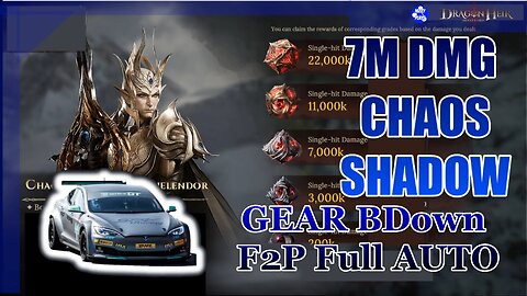 ☠️☠️ F2P CHAOS SHADOW NECRO 11M DMG Full AUTO ☠️☠️ Dragonheir: Silent Gods