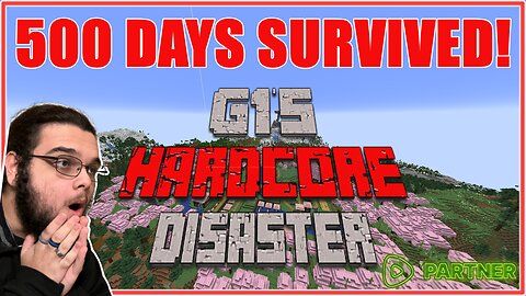 500 DAYS IN HARDCORE MINECRAFT! - G1's Hardcore Disaster