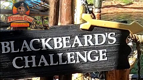 Putt Putt - Nick Vs Farrah - Back Nine on Blackbeard's Challenge - Pirate's Cove Orlando, FL