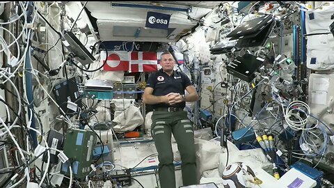 Expedition 69 Astronaut Andreas Mogensen Answers Danish Student, Teacher Questions - Sept. 26, 2023