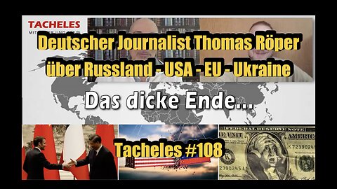 🟥 Thomas Röper: Das dicke Ende (Anti Spiegel ⎪ Tacheles #108 ⎪ 20.04.2023)