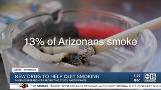 New drug to help quit smoking, study participants wanted