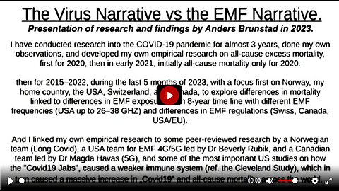 Part 1 - The Virus Narrative vs The 5G EMF Microwave Radiation Narrative! MUST WATCH!!!!!!!!!