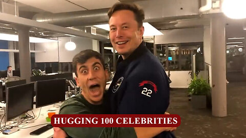 Hugging The World's Top 100 Celebrities #global #celebrities #elon musk