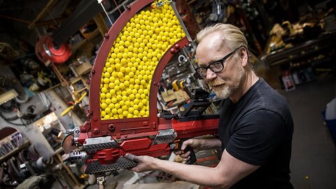 Adam Savage's One Day Builds- 1000 Shot NERF Blaster!