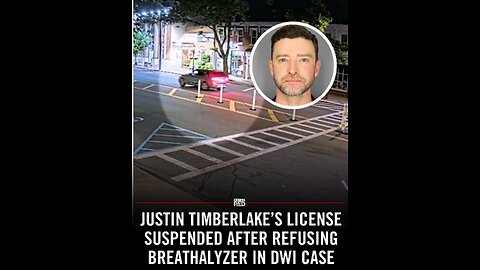 Justin Timberlake's driver's license suspended after DWI hearing