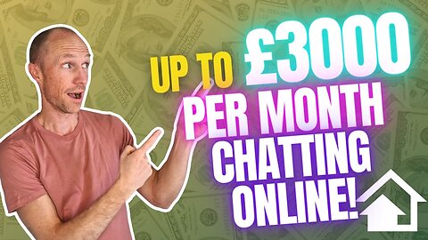Chat From Home Review – Up to £3000 Per Month by Chatting Online! (Yes, BUT…)