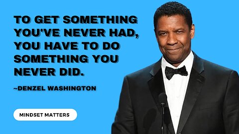 Do You Have The Guts To Fail? Denzel Washington's Powerful Motivational Speech | Mindset Matters