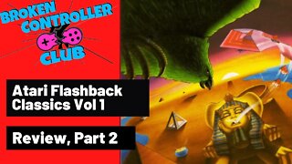 Atarii Flashback Classics Vol 1 Review Part 2: The Cartridge Games