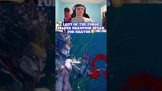 Kratos Got The Draupnir Spear From A Mermaid⁉️😳 | #shorts #godofwarragnarok #gaming #funny