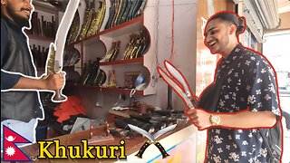Buying a Khukuri | National Weapon of Nepal/Gurkha Soldiers 🇳🇵