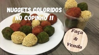 Nuggets Coloridos no Copinho !! - Faça e venda - Não passe aperto na Quarentena