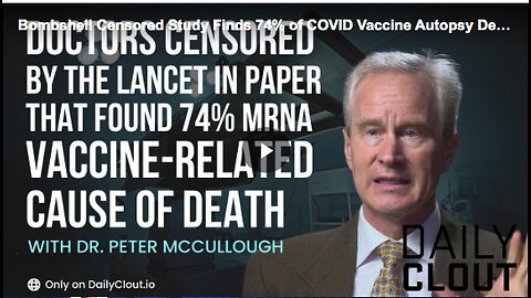 74 percent of the deaths were caused by the vaccine