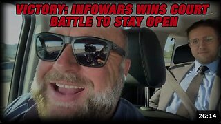 VICTORY: INFOWARS WINS COURT BATTLE TO STAY OPEN