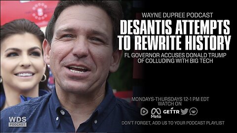 DeSantis Attempts To Rewrite History | The Wayne Dupree Show With Wayne Dupree