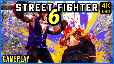 Street Fighter 6 Gameplay (4K)