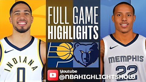 Indiana Pacers vs Memphis Grizzlies FULL GAME Highlights | Jan.28 | NBA 2024 season