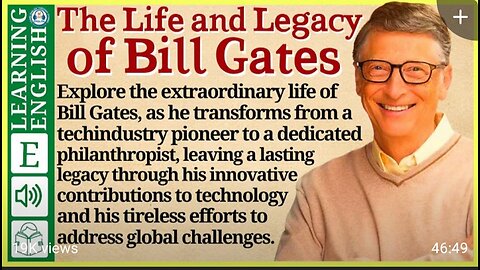 Leran English Through Story ⭐ Level – 3 🍀 Bill Gates - Graded Reader | WooEnglish