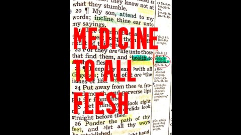 Medicine To All Flesh