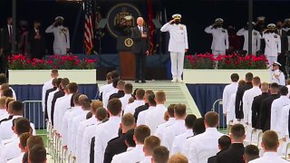 Naval Academy graduation