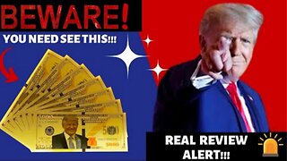 Trump Bucks Gold Bill ((ALERT!!)) - TRUMP BUCKS BILL 5000 - Commemorative $5000 Trump Bucks Bills