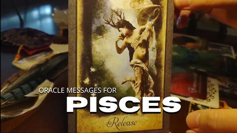 Oracle Reading & Tarot Messages For Pisces | Today You Are Forgiving The Past & Embracing The Future