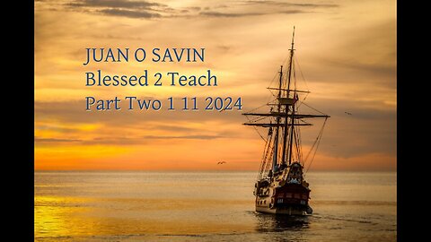 JUAN O SAVIN- RESET Coming The Young Lions of Tarshish Part Two