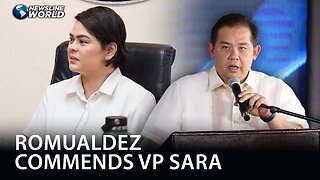 Speaker Martin Romualdez commends VP Sara's decision not to request confidential funds